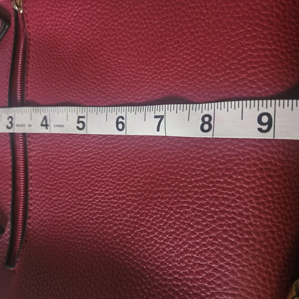 Red Women's Bag Set